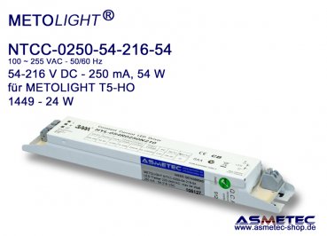 LED-Treiber NTCC-0250-54-216-54 für T5-LED-Röhren HO 1449-24